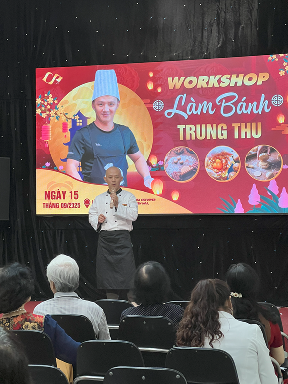 workshop làm bánh trung thu healthy