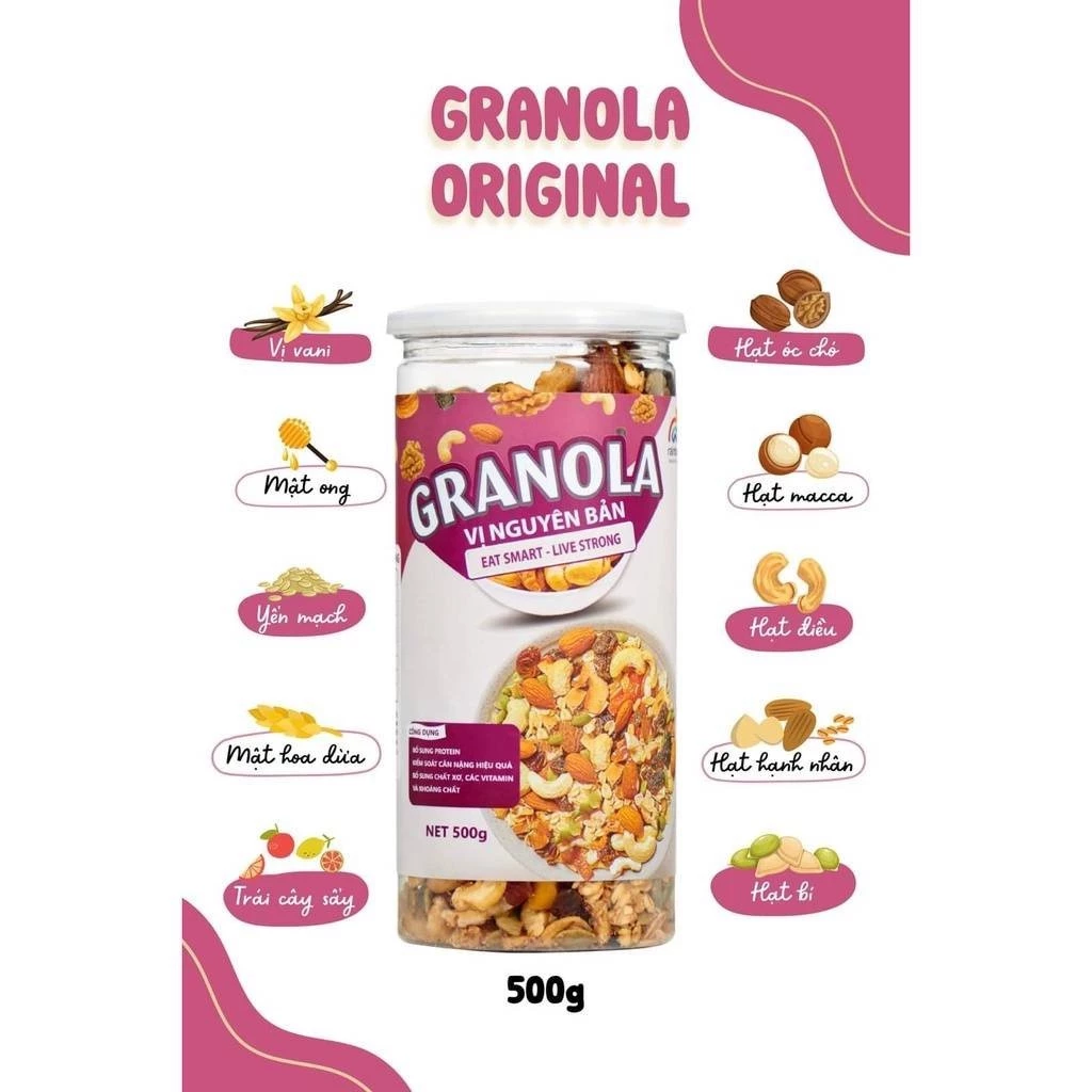 Granola Verna nguyên bản