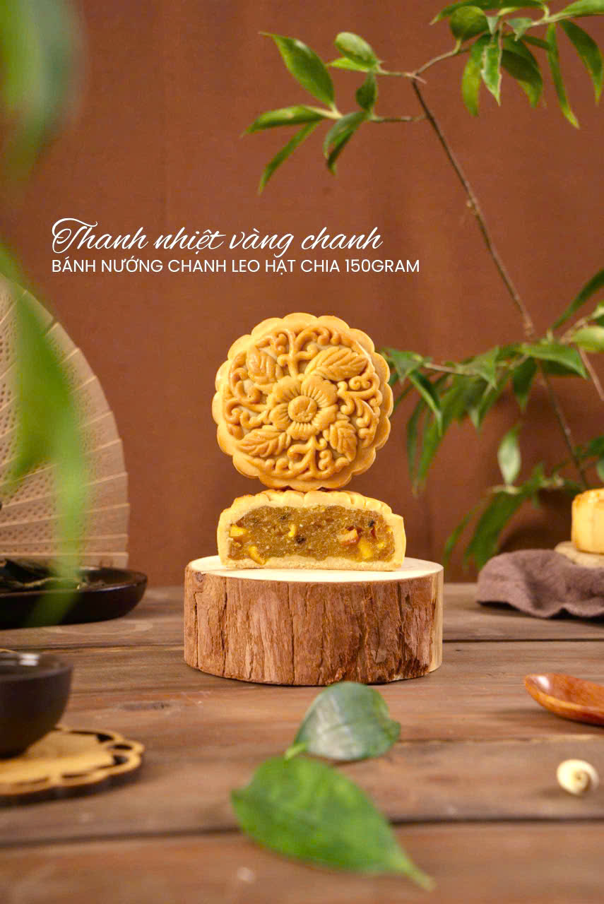 bánh nướng verna thanh nhiệt vàng chanh