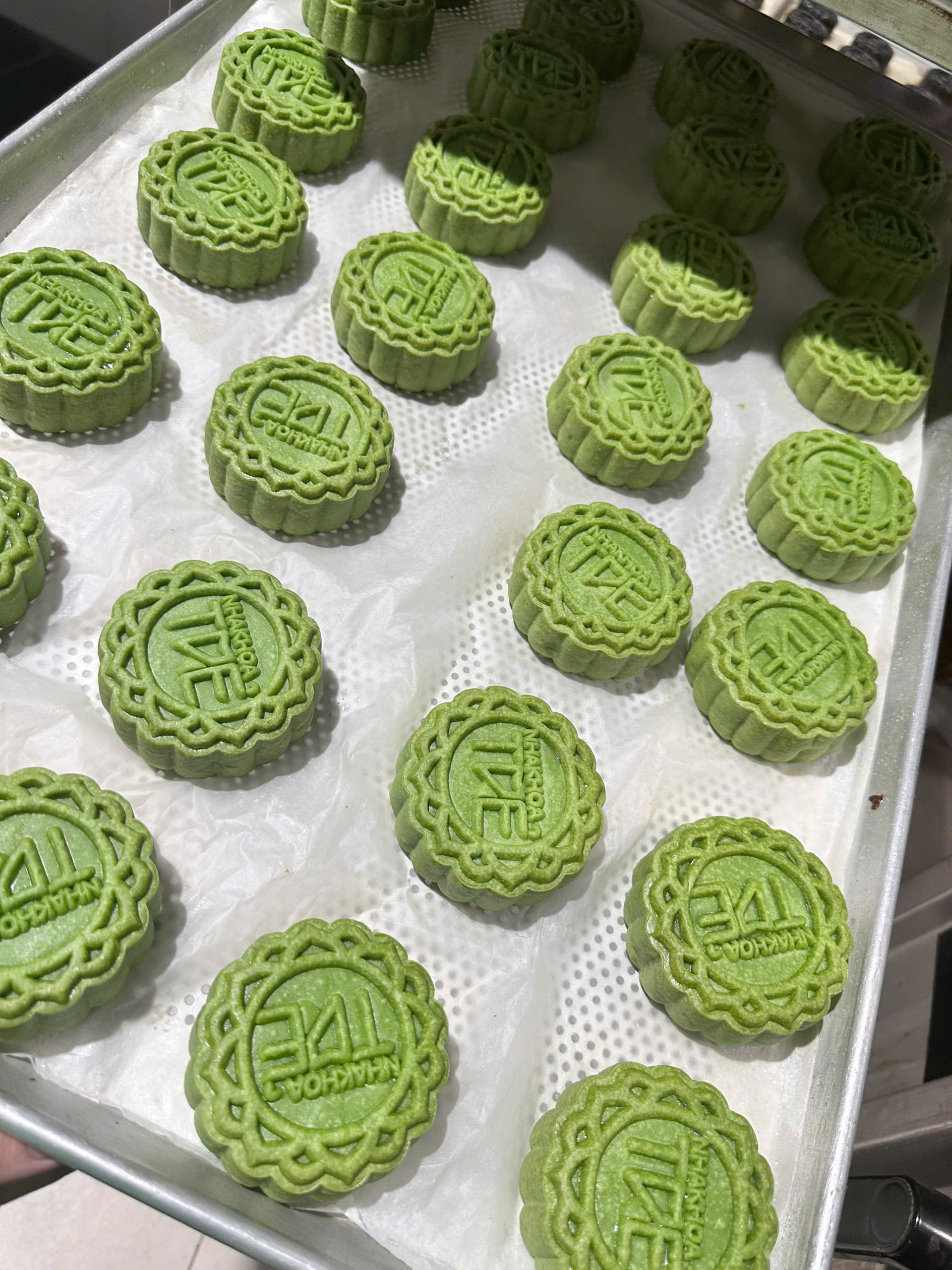 bánh kẹo Verna bánh trung thu healthy matcha