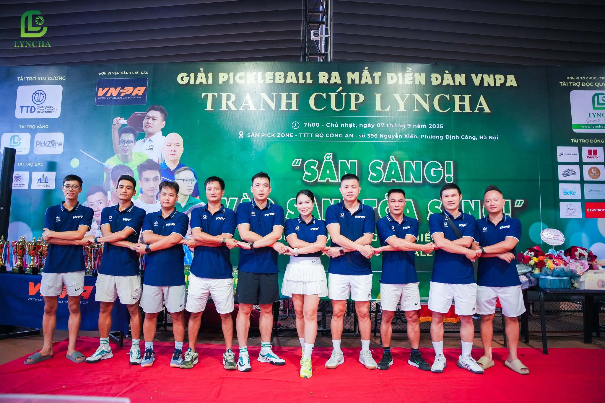 Verna đồng hành cùng “Giải Pickleball Ra Mắt Diễn Đàn VNPA – Tranh Cúp Lyncha 2025”