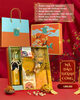 Hộp quà Tết Mã Đáo Thành Công