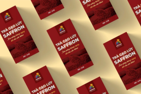 Trà Gạo Lứt Saffron Nhụy Hoa Nghệ Tây
